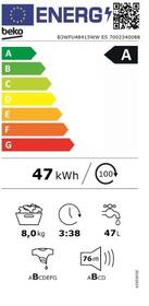 Pračka Beko B3WFU48415WW ES bílá

 obrázek produktu 1 z 8