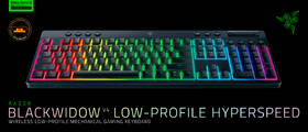Klávesnice Razer BlackWidow V4 Low-profile HyperSpeed (Orange Switch), US layout černá

 obrázek produktu 9 z 18