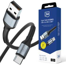 Kabel 3mk Hyper N-SERIES USB/USB-C, 18W, 2m černý

 obrázek produktu 1 z 1