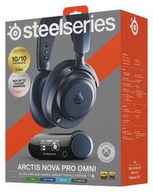 Headset SteelSeries Arctis Nova Pro Omni modrý

 obrázek produktu 14 z 17