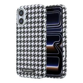 Kryt na mobil Karl Lagerfeld PU Houndstooth Resin Plate MagSafe na Apple iPhone 17 černý

 obrázek produktu 1 z 6