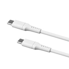 Kabel FIXED Liquid silicone USB-C/USB-C s podporou PD, 60W, 1,2m bílý

 obrázek produktu 3 z 8