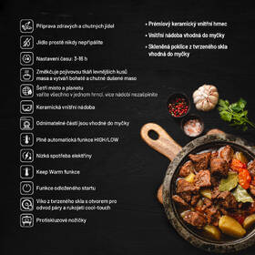 Pomalý hrnec Lauben Slow Cooker 3500SB 

 obrázek produktu 10 z 10