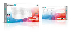 Klávesnice Connect IT For Health ErgoOffice, CZ/SK layout bílá

 obrázek produktu 5 z 5