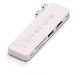 USB Hub Satechi USB-C Snap Hub (1x HDMI, 1x USB-C, 1x USB-A 3.0, 1x USB-C PD, 1x microSD/SD) růžový

 obrázek produktu 2 z 4