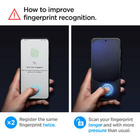 Tvrzené sklo Spigen tR EZ Fit na Samsung Galaxy S24 FE/A56 5G (2ks) 

 obrázek produktu 13 z 13
