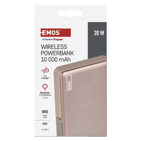 Powerbanka EMOS WI 1031, 20W, 10000 mAh rose gold

 obrázek produktu 14 z 19