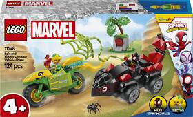 Stavebnice LEGO® Marvel Spidey a jeho úžasní přátelé 11198 Spin, Electro a honička s dinosauřím vozidlem 

 obrázek produktu 5 z 9