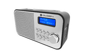 Radiopřijímač s DAB+ GoGEN DAB 300 N stříbrná barva
