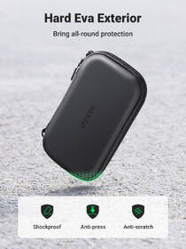 Pouzdro na HDD UGREEN Small Size černé

 obrázek produktu 9 z 11