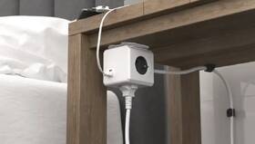 Kabel prodlužovací Cubenest PowerCube Extended USB PD 35W, 2x USB-C, 4x zásuvka, 1,5m šedý/bílý

 obrázek produktu 3 z 3
