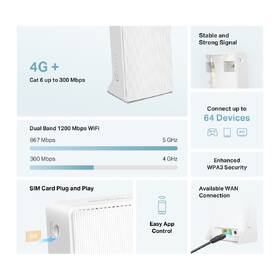 Router Mercusys MB230-4G, AC1200 bílý

 obrázek produktu 2 z 6