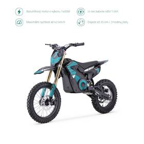 Elektrická motorka LAMAX eJumper DB70 černá/tyrkysová

 obrázek produktu 7 z 9