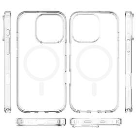 Kryt na mobil Mobile Origin Hybrid MagSafe na Apple iPhone 16 Pro průhledný

 obrázek produktu 2 z 9