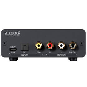 DAC převodník Fosi Audio Q6 černý

 obrázek produktu 1 z 10