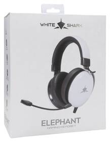 Headset White Shark ELEPHANT, PC, PS4/PS5, Mac bílý

 obrázek produktu 4 z 4