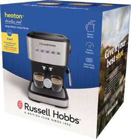 Pákový kávovar RUSSELL HOBBS Heaton 28700-56 černý/nerez

 obrázek produktu 32 z 32