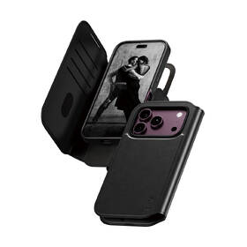 Pouzdro na mobil flipové PanzerGlass CARE na Apple iPhone 18 Pro / 17 Pro Tango 2v1 Wallet MagSafe černé

 obrázek produktu 1 z 4
