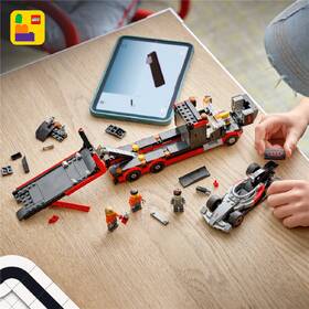 Stavebnice LEGO® City 60493 Výstavní náklaďák F1® se závodním autem Audi F1® 

 obrázek produktu 7 z 9