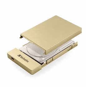 Pouzdro na HDD Verbatim pro 2,5" HDD SATA, USB-C / USB 3.1. Gen2 zlatý

 obrázek produktu 1 z 5