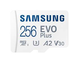 Paměťová karta Samsung 256GB UHS-I U3 (130R/30W) + SD adaptér 

 obrázek produktu 1 z 4