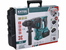 Kladivo vrtací EXTOL 8791816 20V Li-ion (s baterií) 

 obrázek produktu 5 z 5