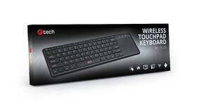 Klávesnice C-Tech WLTK-01 s touchpadem černá

 obrázek produktu 2 z 2