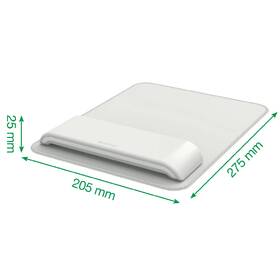 Podložka pod myš Leitz Ergo, 20 × 26 cm šedá

 obrázek produktu 2 z 6