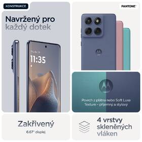 Mobilní telefon Motorola Edge 60 Fusion 5G 8 GB / 256 GB šedý

 obrázek produktu 5 z 20
