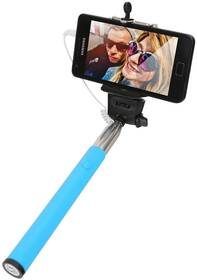 Selfie tyč PLATINET OMEGA MONOPOD, jack 3.5 mm, modrá 

 obrázek produktu 1 z 2