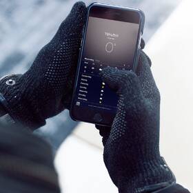 Rukavice MUJJO Jednovrstvé dotykové pro SmartPhone - velikost S černé

 obrázek produktu 2 z 11