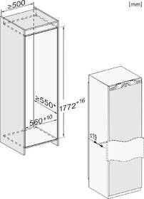 Chladnička Miele K 7773 D 

 obrázek produktu 16 z 17