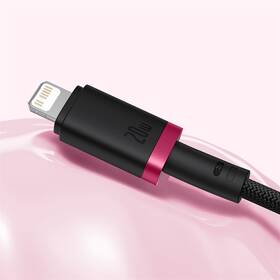 Kabel Baseus Dura USB-C/Lightning, 20W, 1m černý/červený

 obrázek produktu 8 z 16