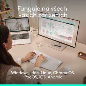 Klávesnice s myší Logitech Signature Comfort Plus MK880, US layout bílá

 obrázek produktu 21 z 23