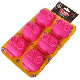 Forma na muffiny TORO 263657 Sova, 6 ks, silikon 

 obrázek produktu 4 z 4