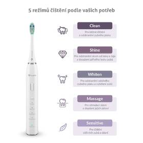 Zubní kartáček TrueLife SonicBrush Clean30 White 

 obrázek produktu 1 z 9
