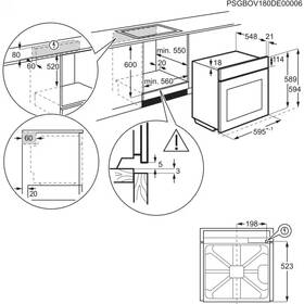 Trouba Electrolux EOF6P76X2 nerez
