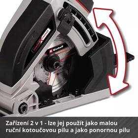 Ponorná pila Einhell TE-CS 18/89 Li - Solo (bez baterie) 4331100 

 obrázek produktu 2 z 6