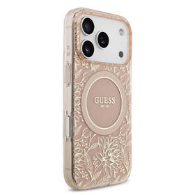 Kryt na mobil Guess IML Flowers Allover Strap MagSafe na Apple iPhone 17 Pro růžový

 obrázek produktu 2 z 7