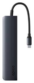 USB Hub Epico 6in1 Aluminium Hub 8K with USB-C černý

 obrázek produktu 3 z 4