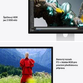 Monitor Apple Studio Display XDR - sklo s nanotexturou - stojan s nastavitelným náklonem a výškou 

 obrázek produktu 4 z 9
