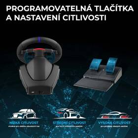 Volant SUPERDRIVE 270 GT-5 černý

 obrázek produktu 14 z 16