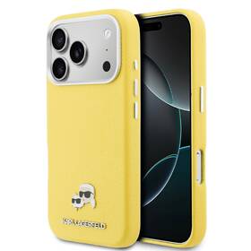 Kryt na mobil Karl Lagerfeld PU Karl and Choupette Heads Pins MagSafe na Apple iPhone 17 Pro žlutý

 obrázek produktu 1 z 6