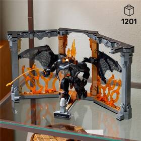 Stavebnice LEGO® Icons 10367 Knižní zarážka: Pán prstenů – Balrog™ 

 obrázek produktu 2 z 9