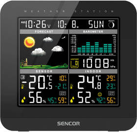 Meteorologická stanice Sencor SWS 5800 černá

 obrázek produktu 1 z 6