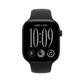 Chytré hodinky Apple GPS + Cellular 46 mm černý hliník, černý sportovní řemínek - M/L 

 obrázek produktu 1 z 6