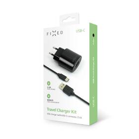 Nabíječka do sítě FIXED 1x USB, 2,4A + USB-C kabel černá

 obrázek produktu 5 z 5