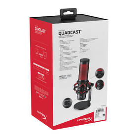 Mikrofon HyperX QuadCast černý

 obrázek produktu 18 z 18