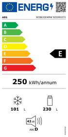 Chladnička s mrazničkou AEG RCB632E4MW bílá

 obrázek produktu 1 z 10