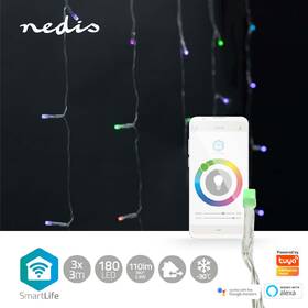 Vánoční osvětlení Nedis SmartLife LED, Wi-Fi, RGB, 180 LED, 3 m, Android / IOS 

 obrázek produktu 1 z 8